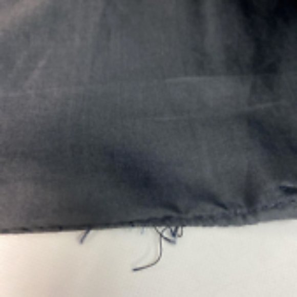 Men's Motorcycle Vest Size 42 Black Leather Front Button Sleeveless with Brooch - Picture 4 of 6